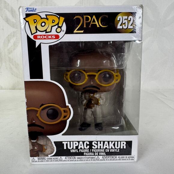 5 for $25| Funko POP Rocks Tupac Loyal to the Game 252 - Picture 8 of 8